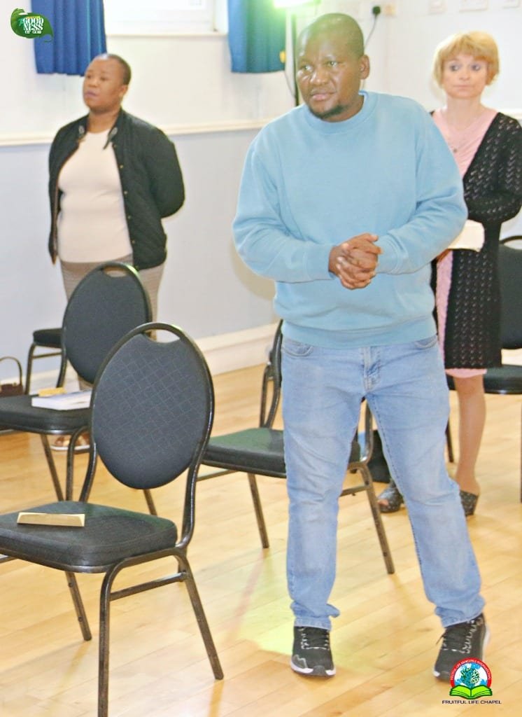 Welcoming visitors at Fruitful Life Chapel Dublin